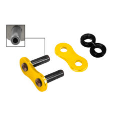 Kettenschloss 525 Nietschloss RK 525ZXW, XW-Ring, CLFZ *PLS*, gelb