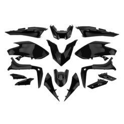 Verkleidungskit 15-teilig Yamaha T-Max 530 2017-2019 schwarz glanz