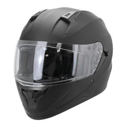 Helm Integral Noend Pure SC-33 schwarz mat mit Sonnen-Innenvisier XL