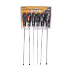 Schraubenzieher-Set (Schlitz und Kreuzschlitz) 325mm magnetisch, lang (6Stk.)