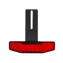 Rückstrahler rechteckig/rot inkl. Halterung CE