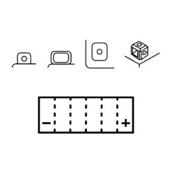 Batterie YIX30L GEL High Power MAGNETI MARELLI MMX30L