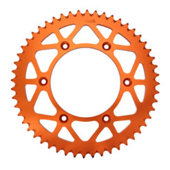 Zahnkranz PBR KTM, Husqvarna, Gasgas Motocross / Enduro 520/51Z Alu orange
