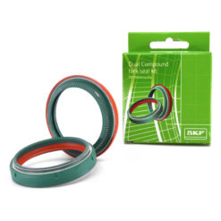 Gabelsimmerring + Staubkappe SKF 49x60x10 / 49x60.3x5.2 (Showa) (1 + 1 Stück)