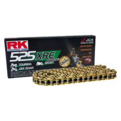 Kette 525 RK 525XRE 124L, XW-Ring, super-verstärkt, GB (gold-gold)