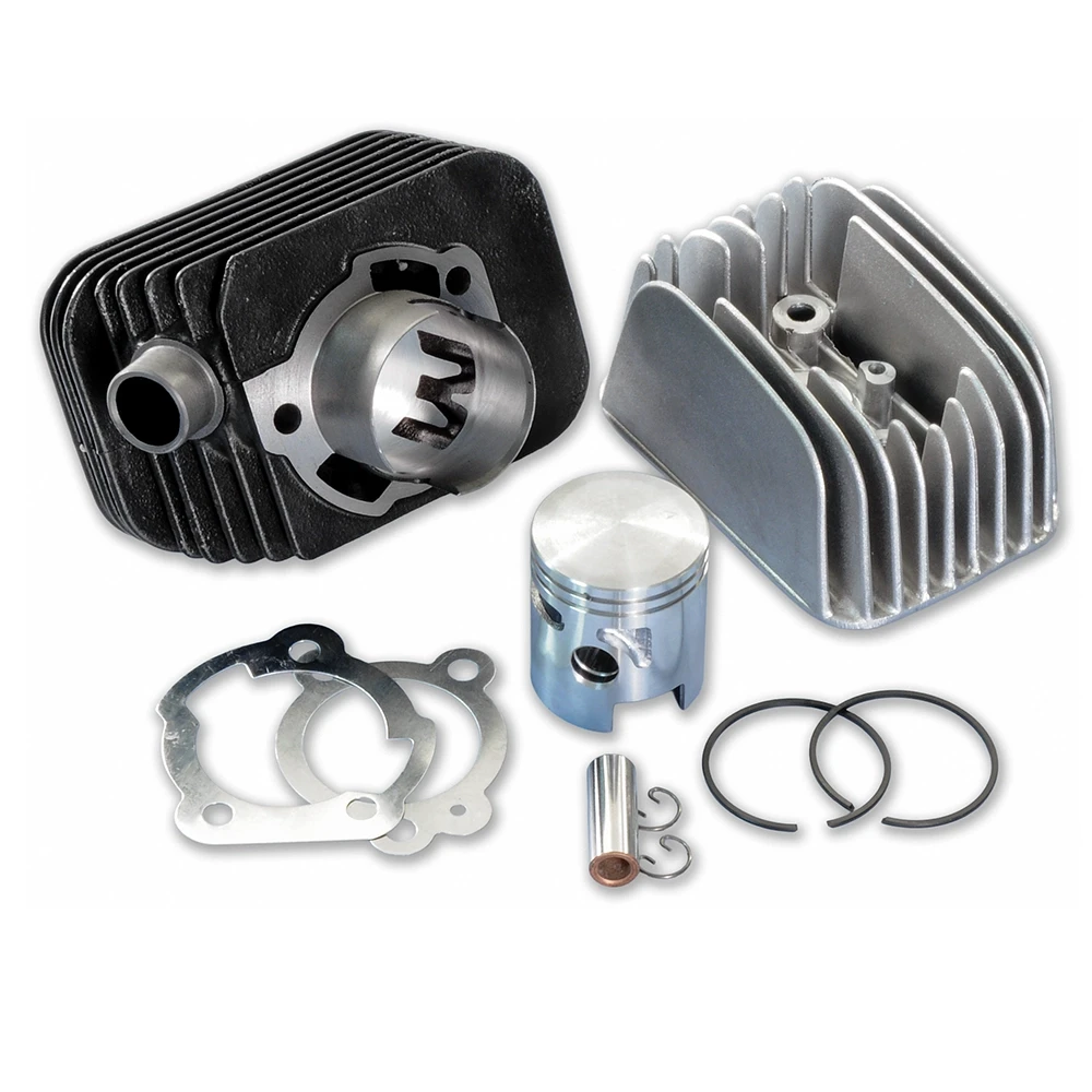 Zylinderkit Polini 43mm Axe 10mm Guss Piaggio Ciao/SI mit Kopf