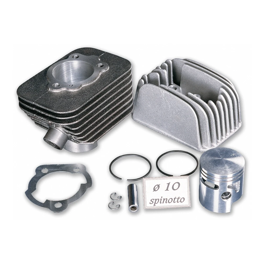 Zylinderkit Polini 46mm Axe 10mm Guss Piaggio Ciao/SI mit Kopf