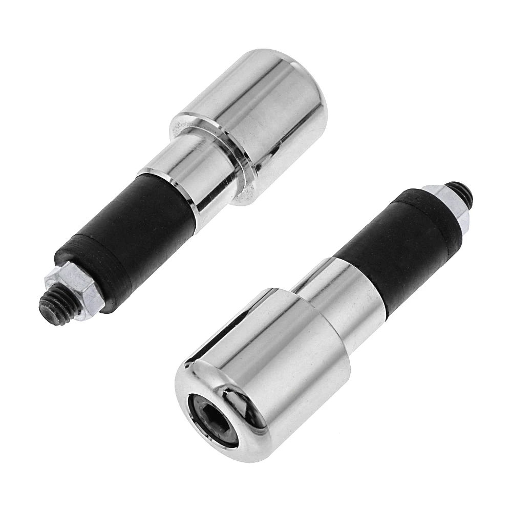 Lenkerendzapfen JMP Stahl chrom 17mm zylindrisch