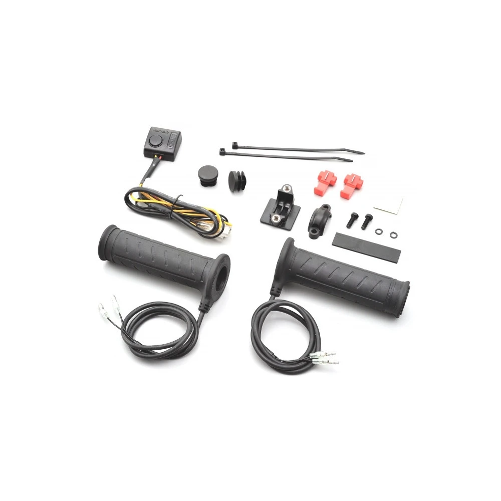 Griffe beheizbar / Heizgriffe Ø 22mm einstellbar DAYTONA ATV 4 Stufen L: 125mm