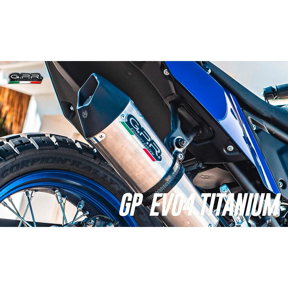 Auspuff GPR GP Evo 4 in titan zu Ducati (CH-Hom)