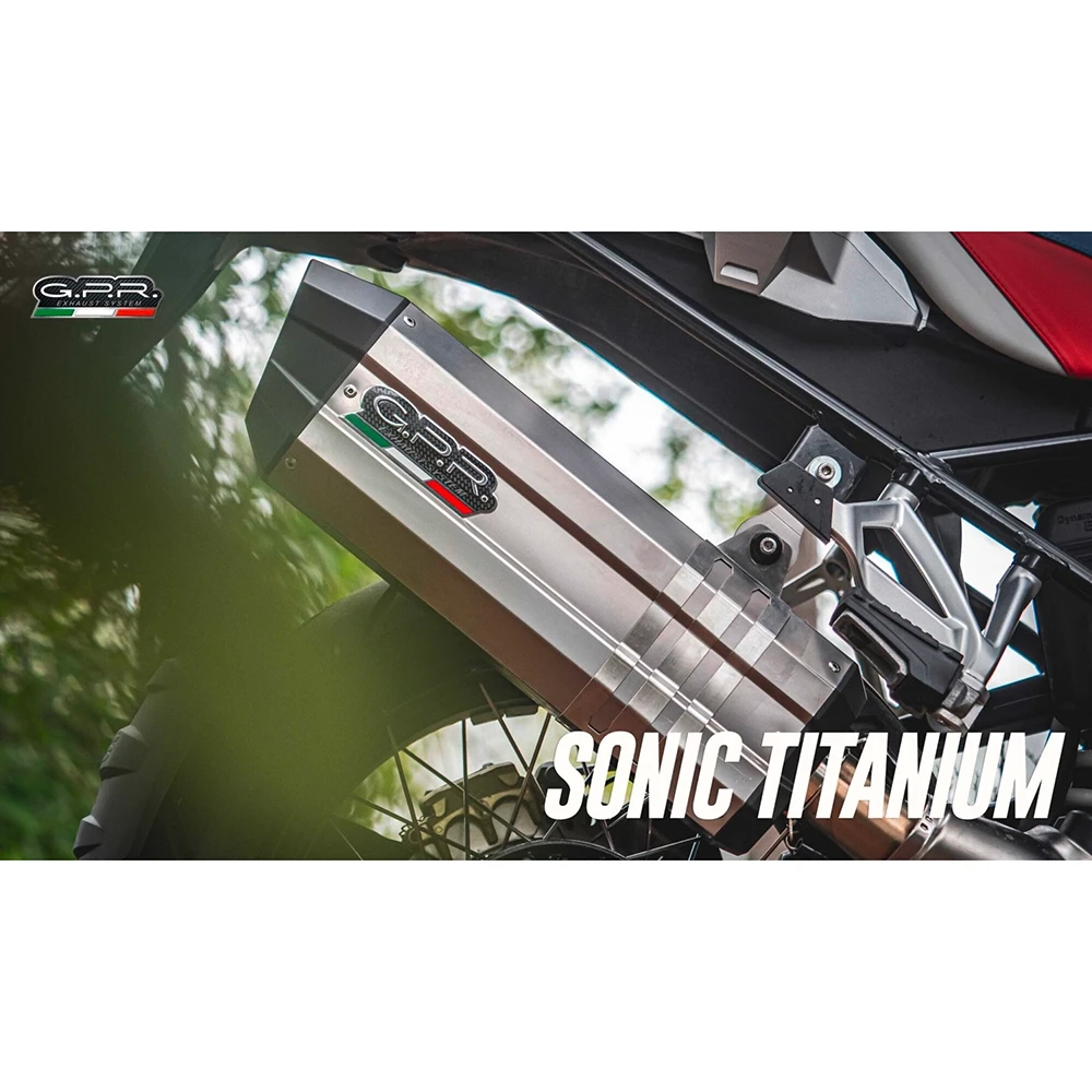 Auspuff GPR Sonic in titan zu Moto Guzzi (CH-Hom)