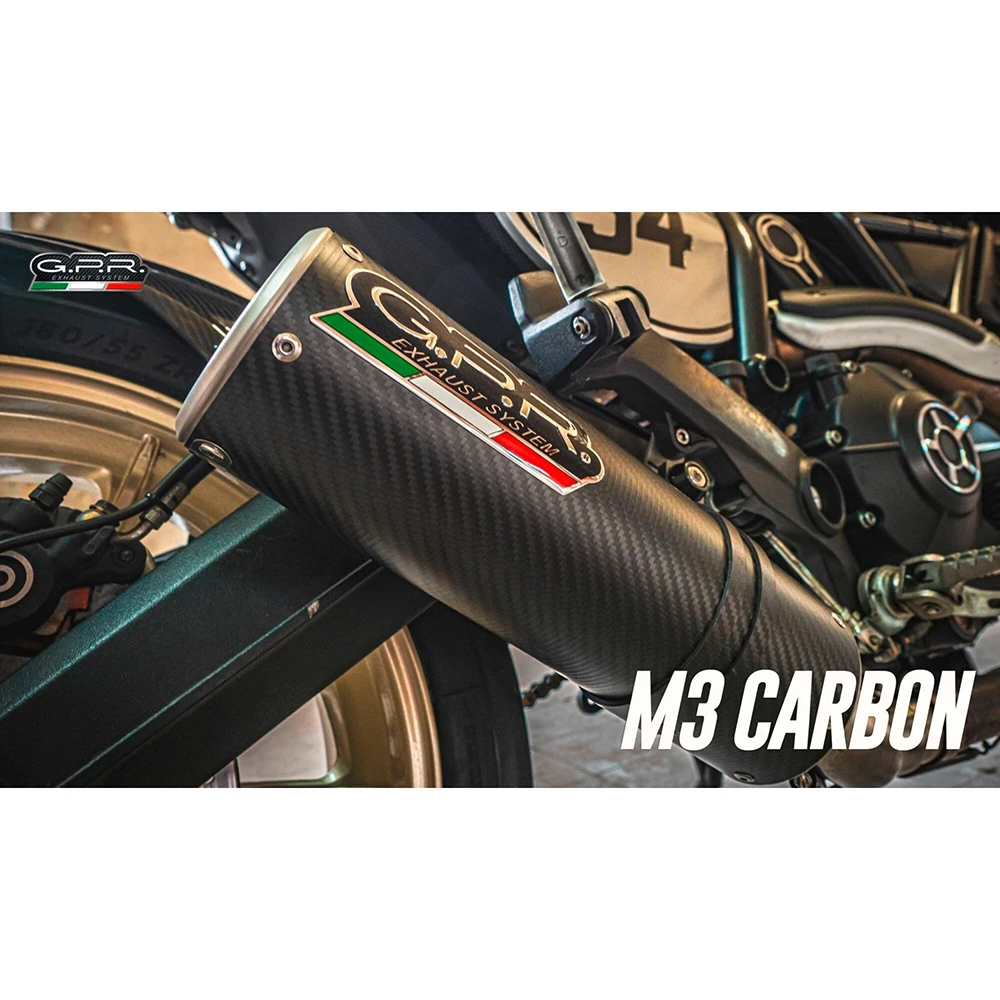 Auspuff IXRACE DC2 Mesh in inox-carbon zu Honda (CH-Hom)