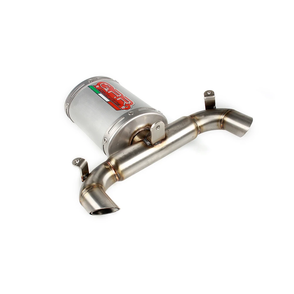 Auspuff GPR Ghost Alluminio in silber zu Suzuki (CH-Hom)