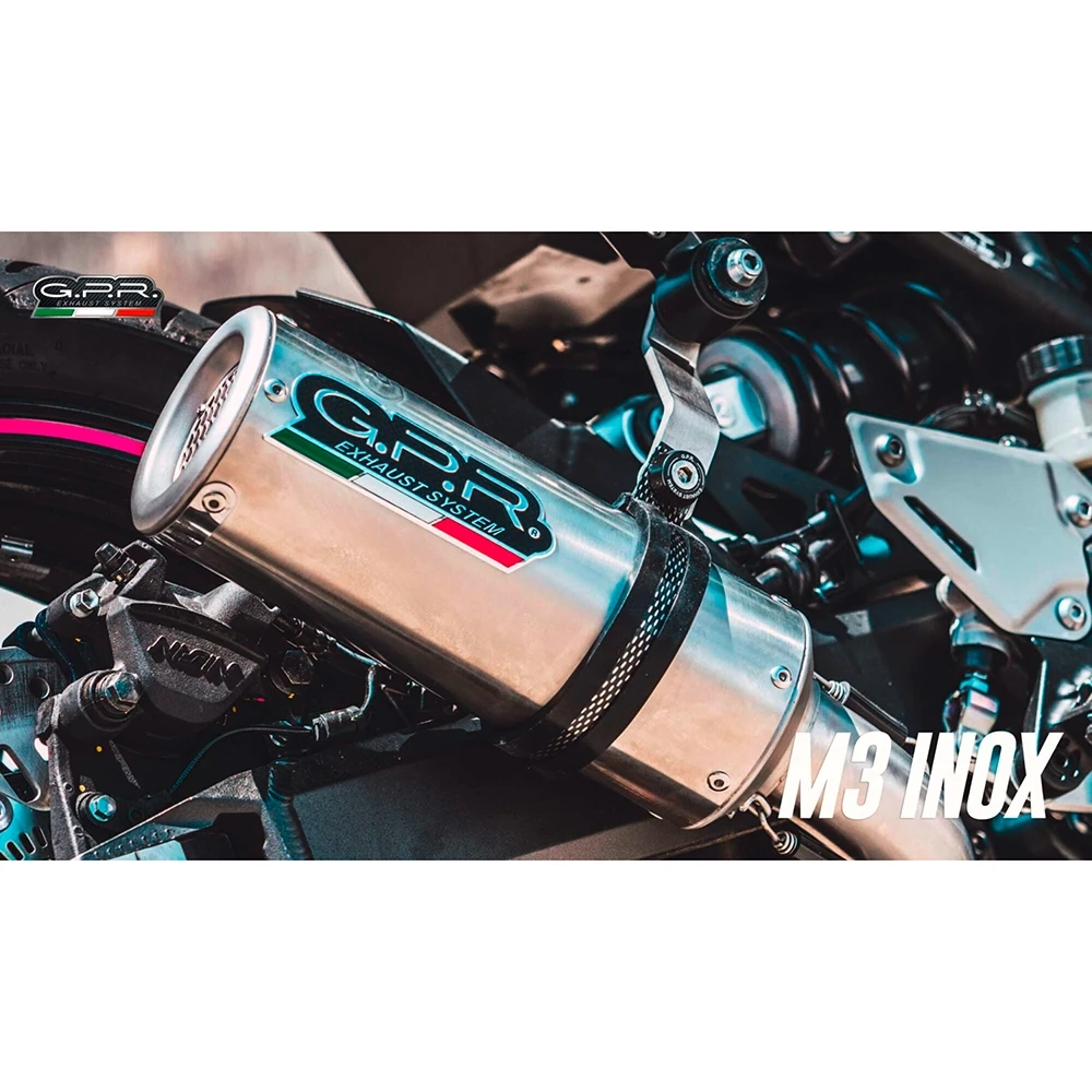 Auspuffanlage GPR (2in1) M3 in inox zu Yamaha (CH-Hom)