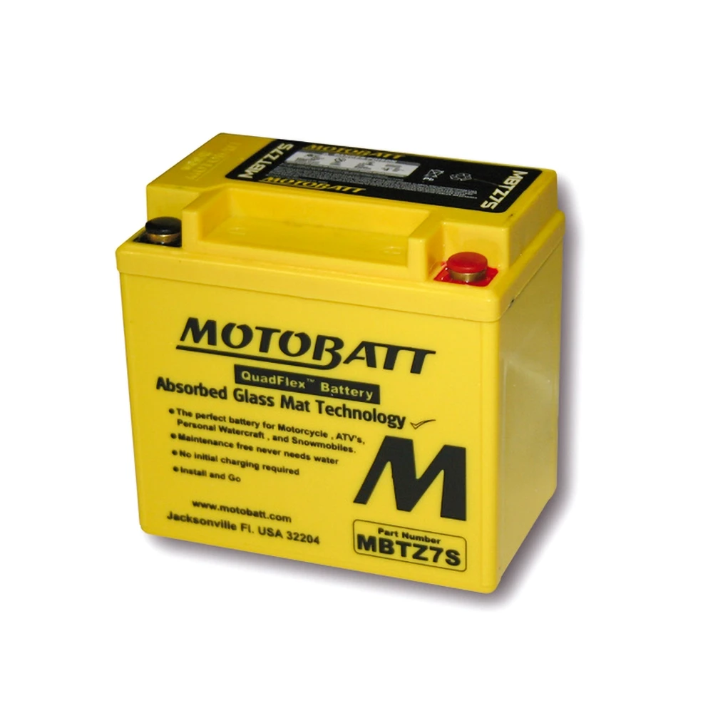 Batterie MOTOBATT MBTZ7S (LF-AGM) 12V/6.5Ah - 114x70x107mm
