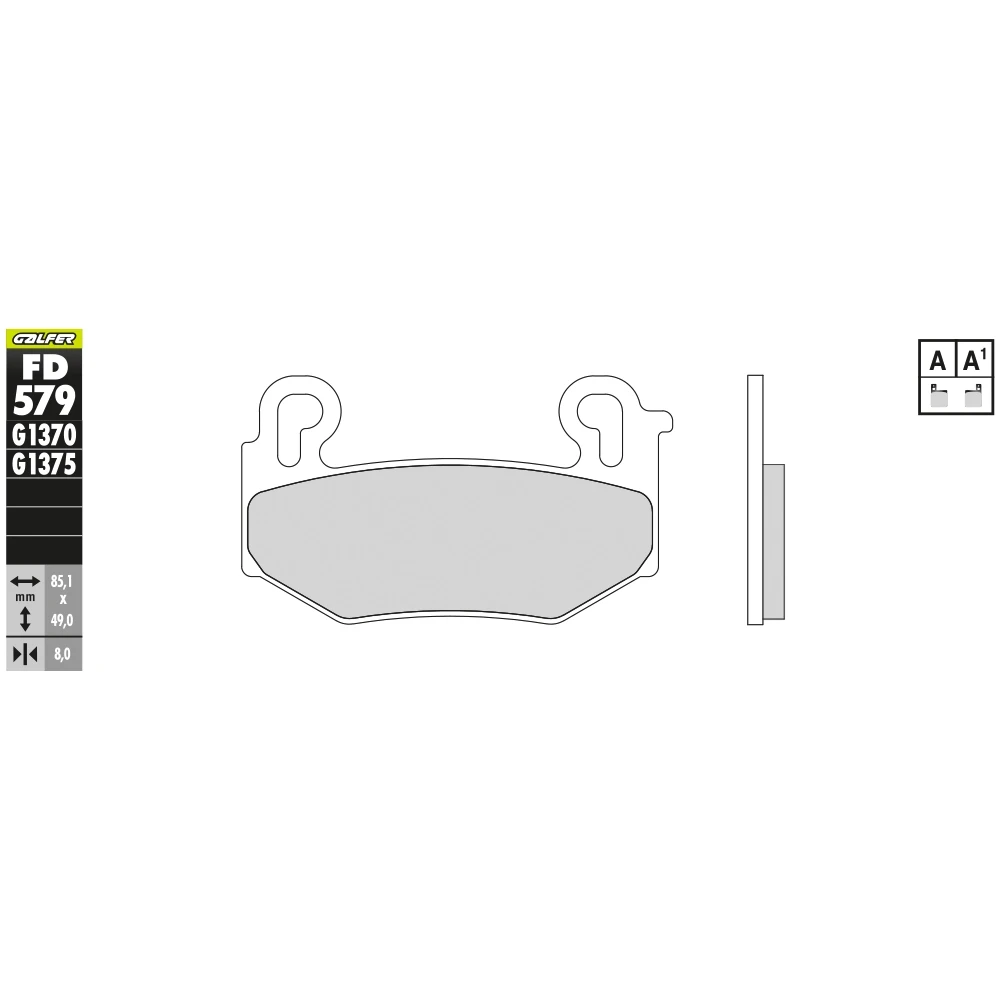 Bremsbeläge Galfer Sinter-Sport