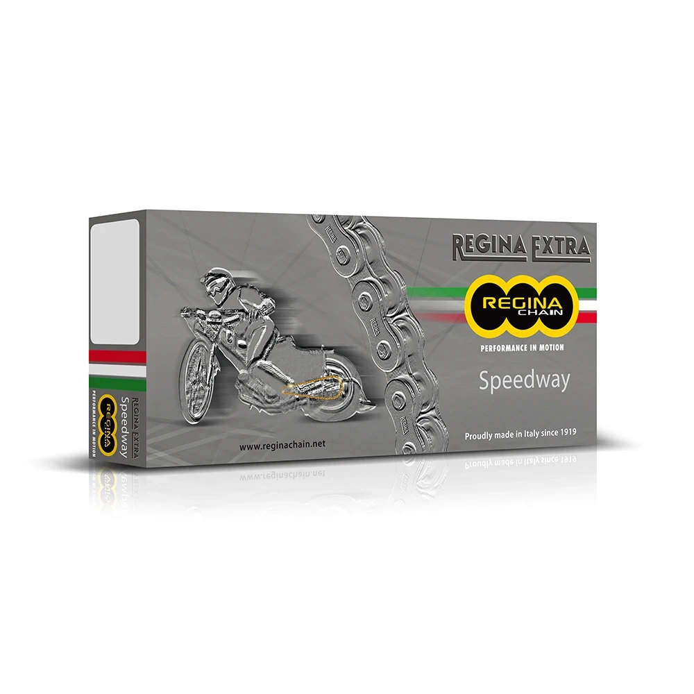 Kette 428 Regina 428 / 126 SP5 70L, Speedway, ohne O-Ring, gold-schwarz