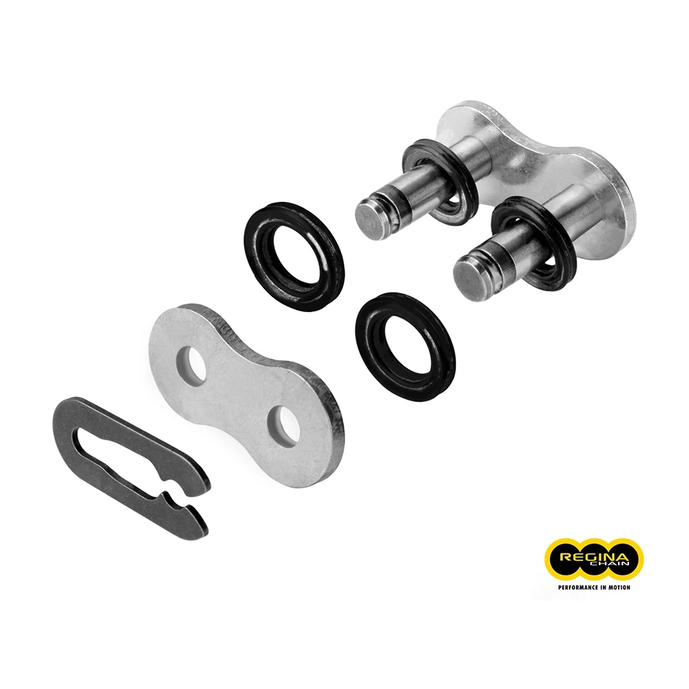 Kettenschloss mit Clip Regina 520 / 135 ZRA, Z-Ring, Typ 42, schwarz