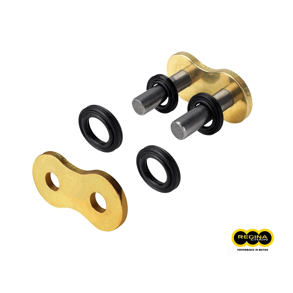 Kettenschloss/Nietschloss Regina 530 / 136 ZRT, ohne O-Ring, Typ 19 *PL*, gold