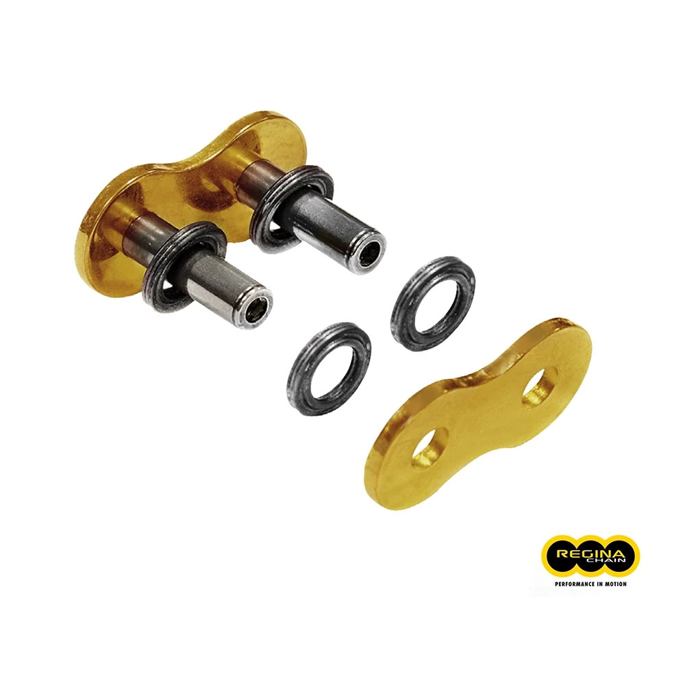 Kettenschloss/Nietschloss Regina 530 / 136 ZRT, ohne O-Ring, Typ 44 *PLS*, gold