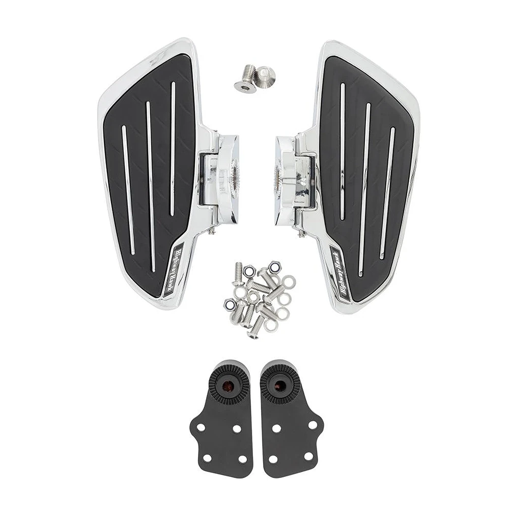 Trittbretter Sozius HH Paar NEW TECH GLIDE 12.5x27.5 chrom Suzuk