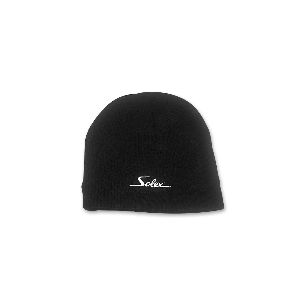 Mütze / Beanie / Kappe mit Solex Logo schwarz Universalgrösse
