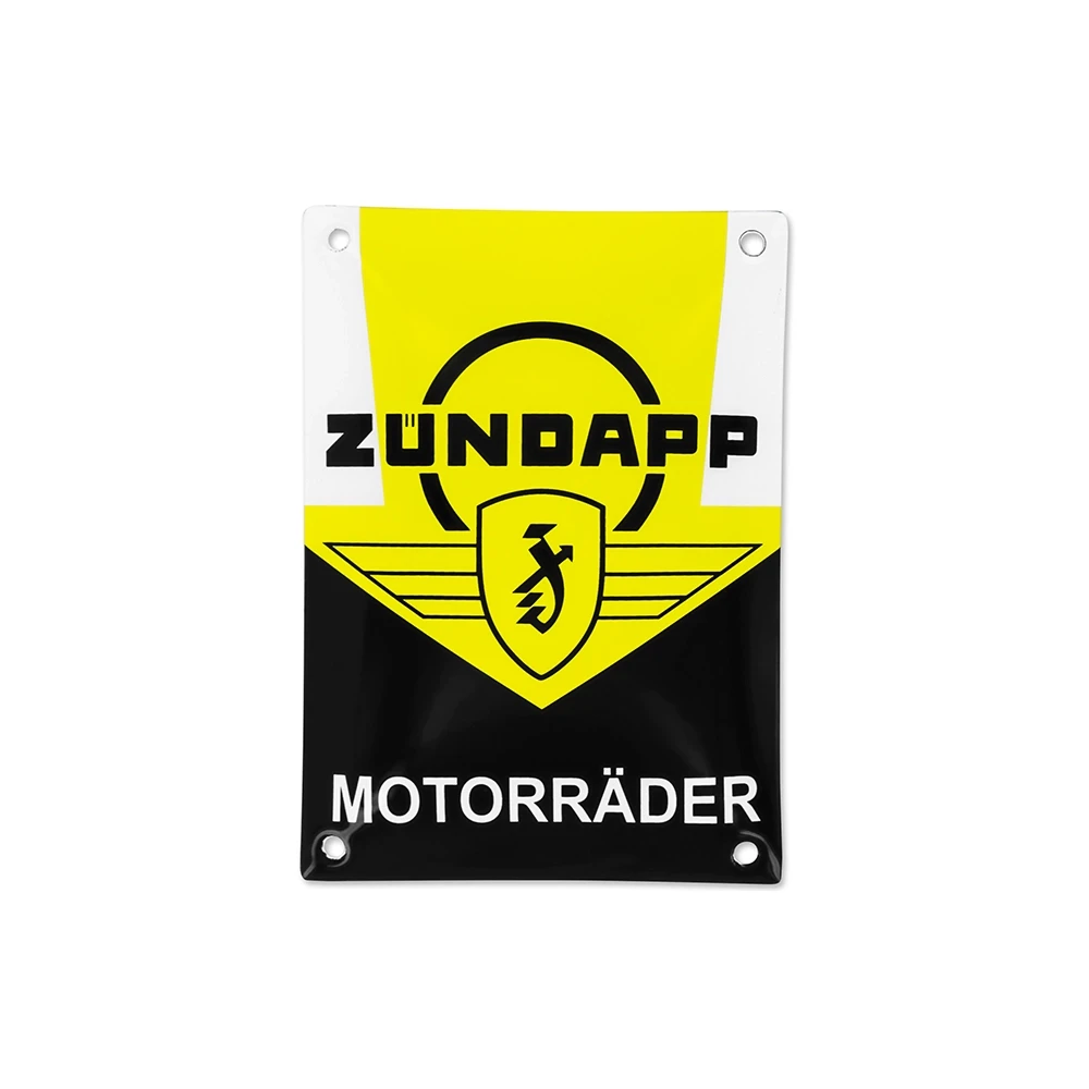 Emailleschild Zündapp Motorräder 10x14cm