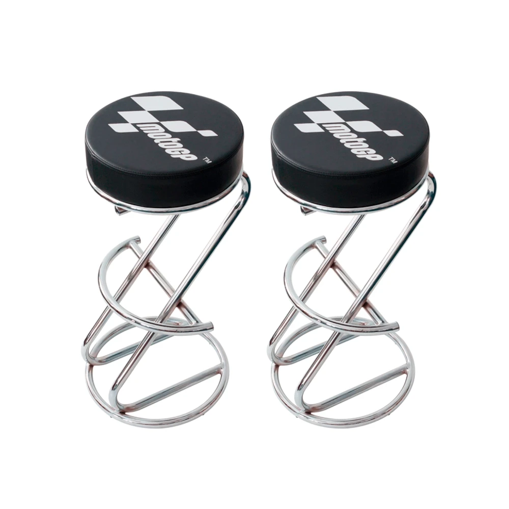 Stuhl MotoGP (Paar) BAR chrom/schwarz