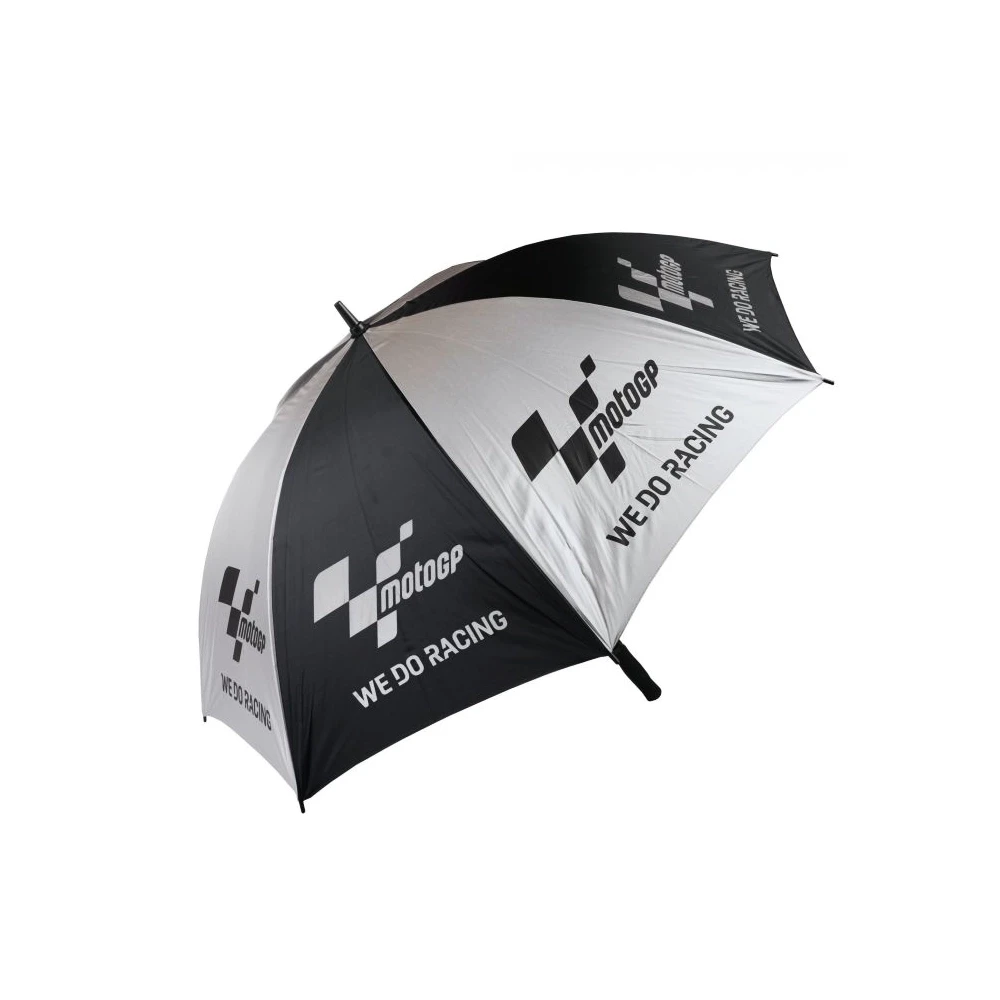 Regenschirm MotoGP WE DO RACING schwarz/silber Durchmesser 130cm