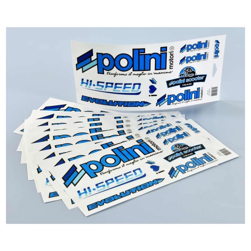 Aufkleberset Polini Racing Team 33 x 15.5cm