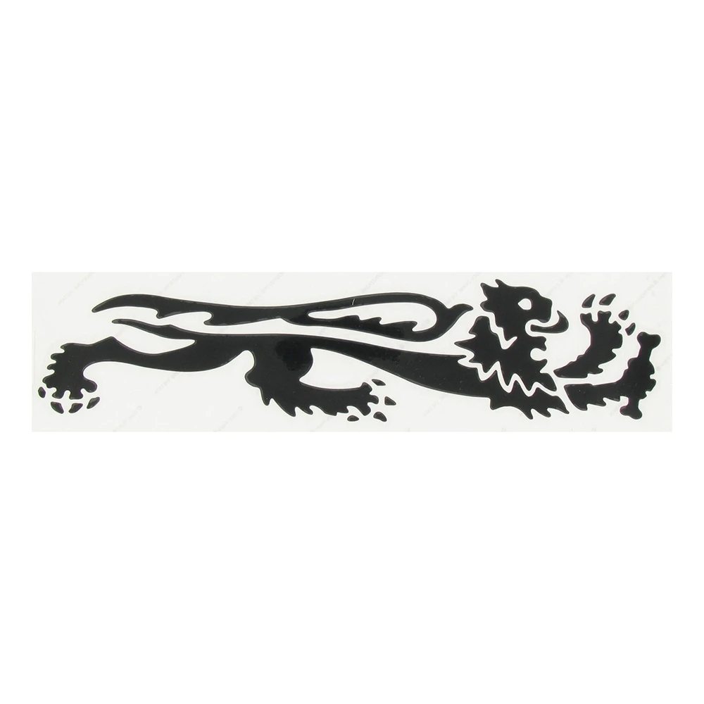 Aufkleber Malossi schwarz Lion 24 cm links NETTOPREIS