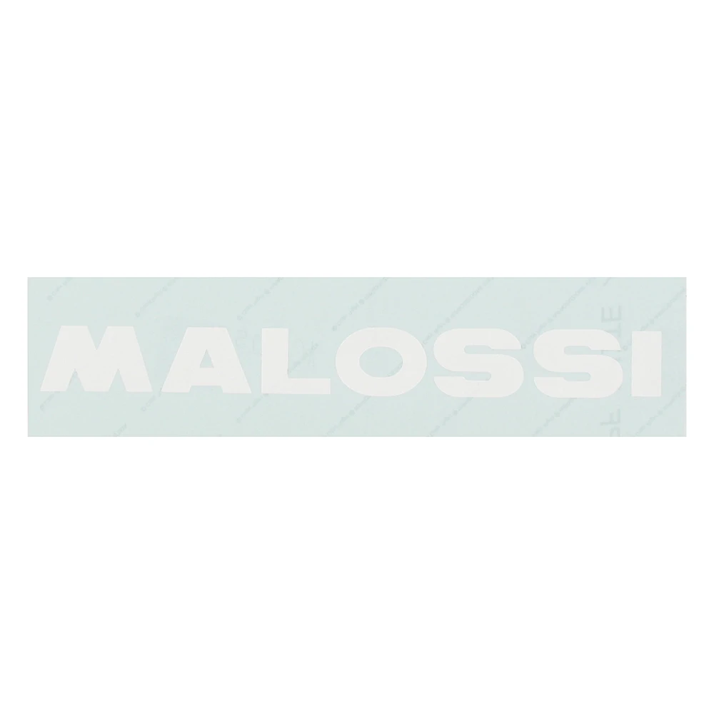 Aufkleber Malossi weiss 16,6 cm NETTOPREIS