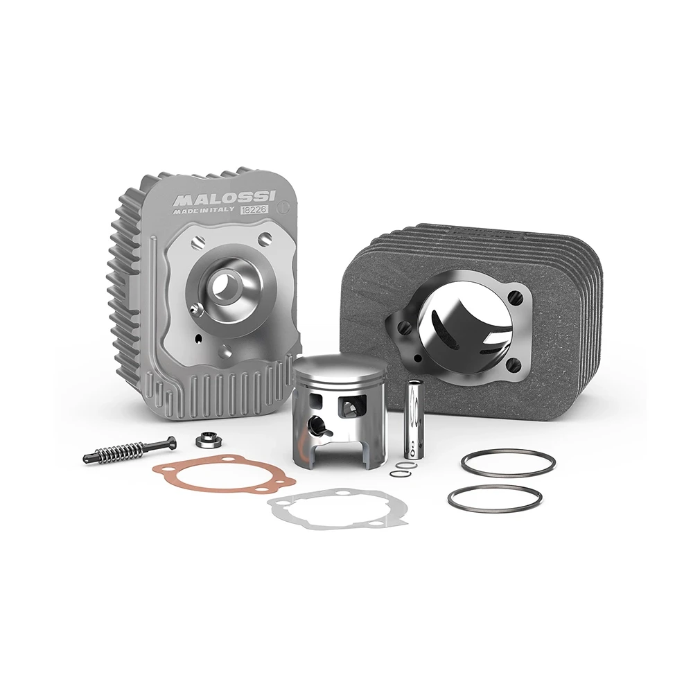 Zylinderkit Malossi 46,5mm Axe 10mm Guss Piaggio Ciao mit Kopf