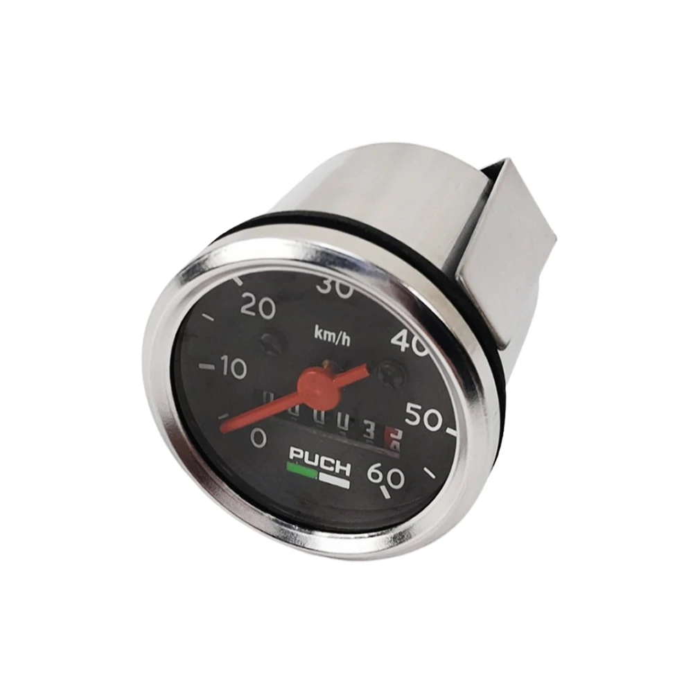 Tacho 60 km/h, Ø 48mm, Puch Schriftzug, Puch / universal, VDO-Anschluss