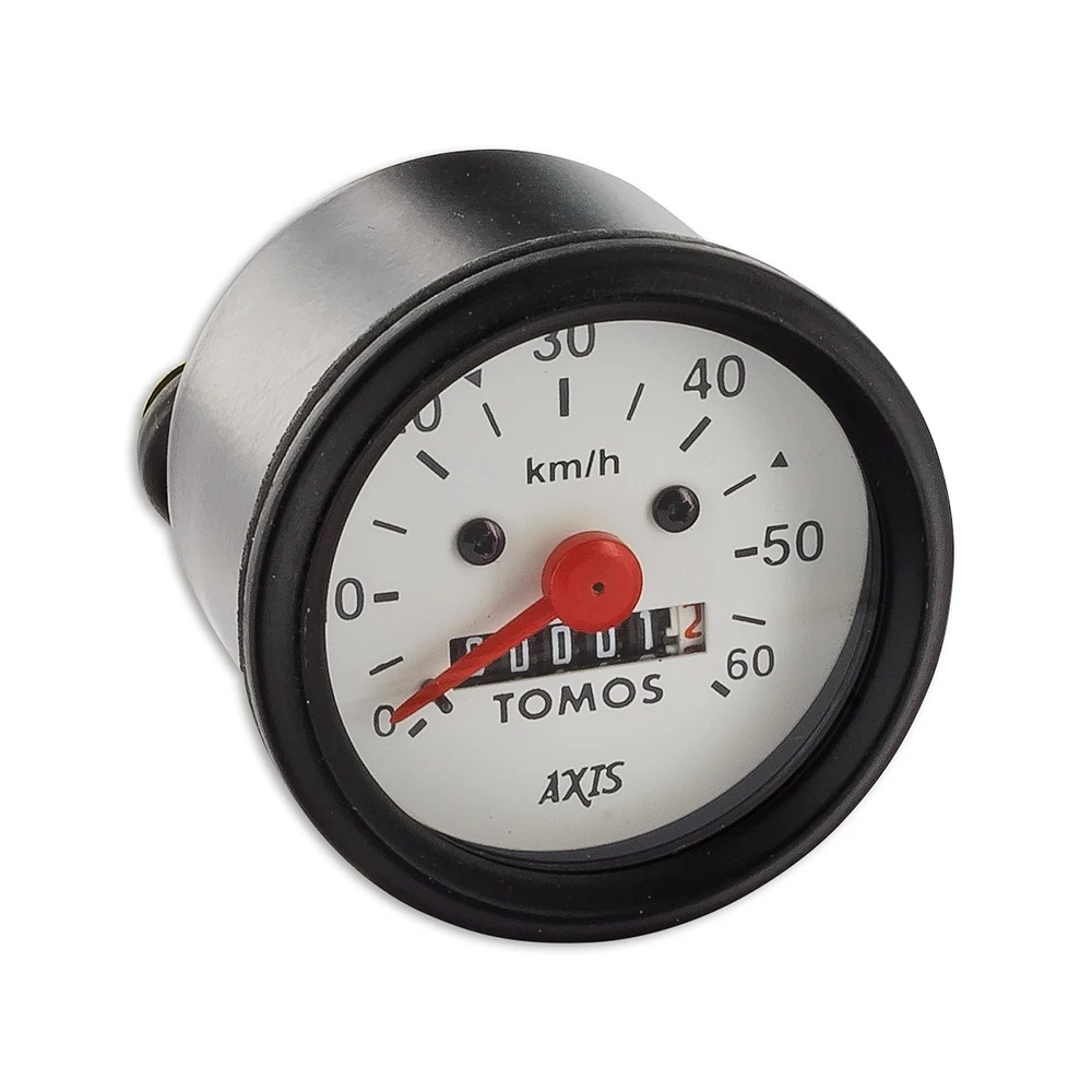 Tacho 60 km/h Tomos original A35 weiss, inkl. Beleuchtung