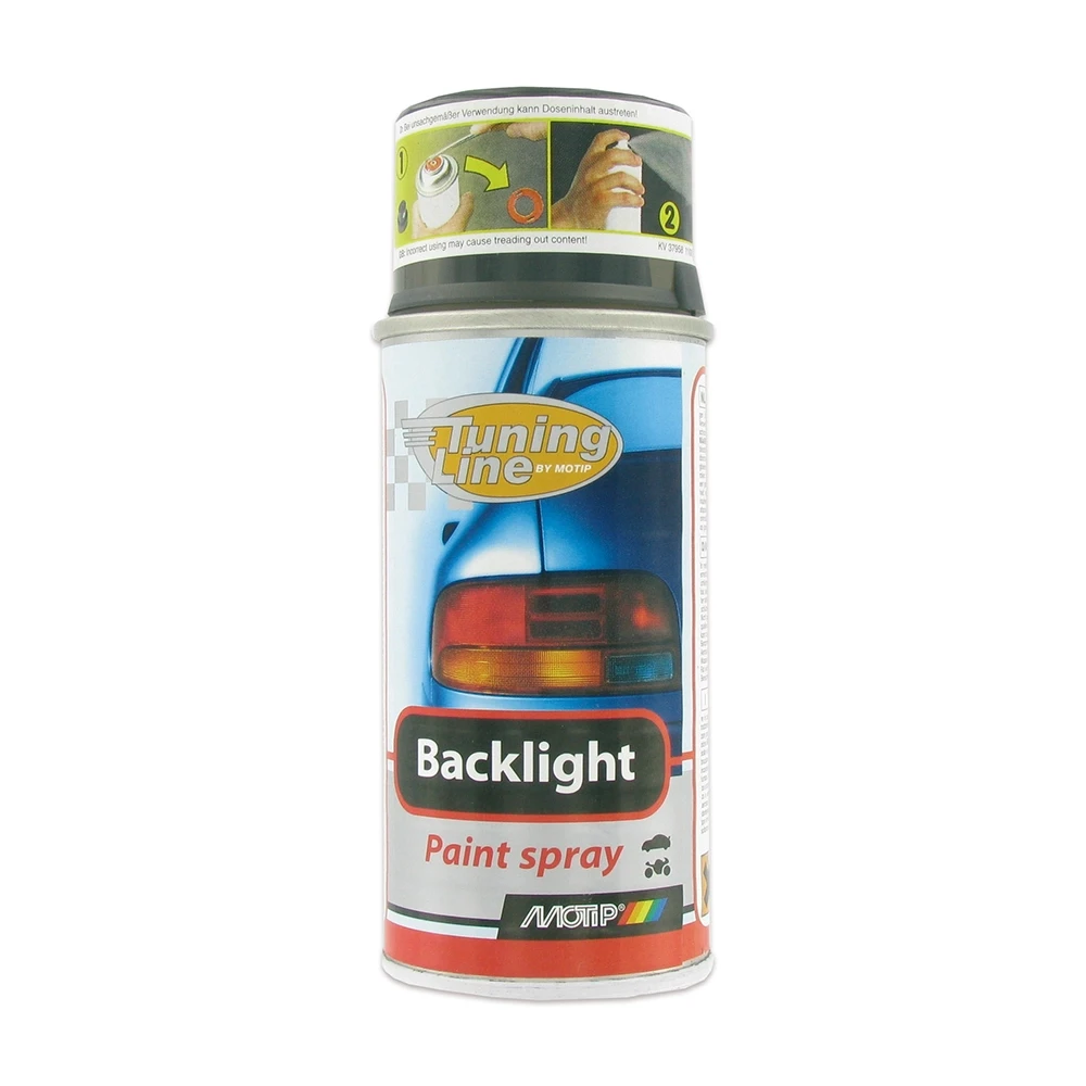 Farbspray *DUPLI* TRANSPARENT für Birnen oder Rücklichter in SCHWARZ (400ml)