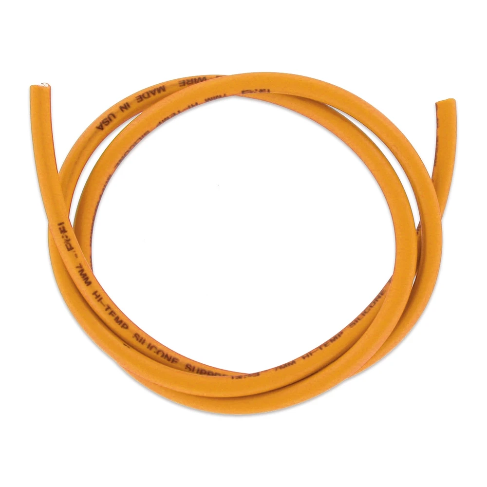 Zündkabel 7mm (1 Meter) orange
