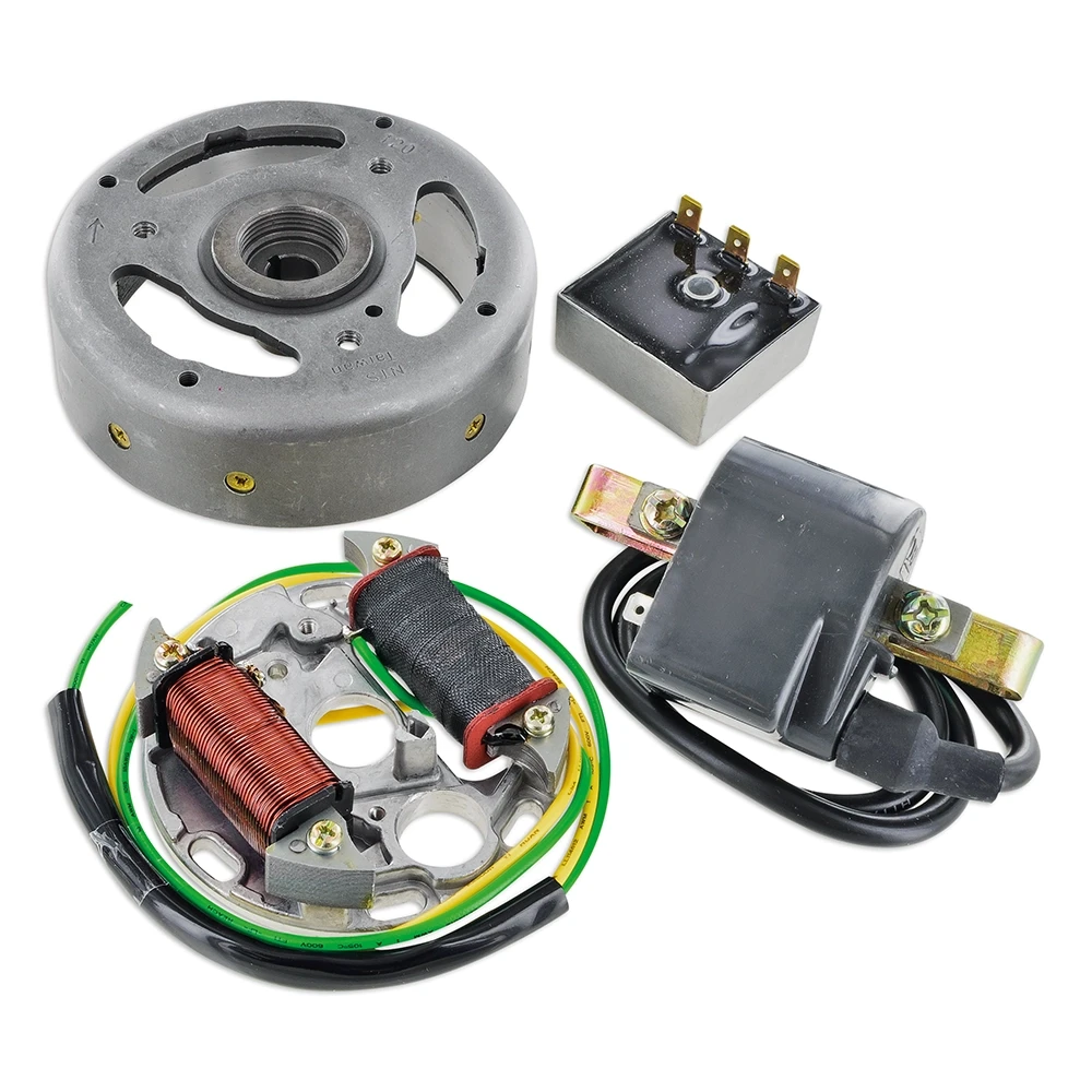 Zündung elektronisch 12V 35W Puch Maxi komplett (rechtsdrehend)