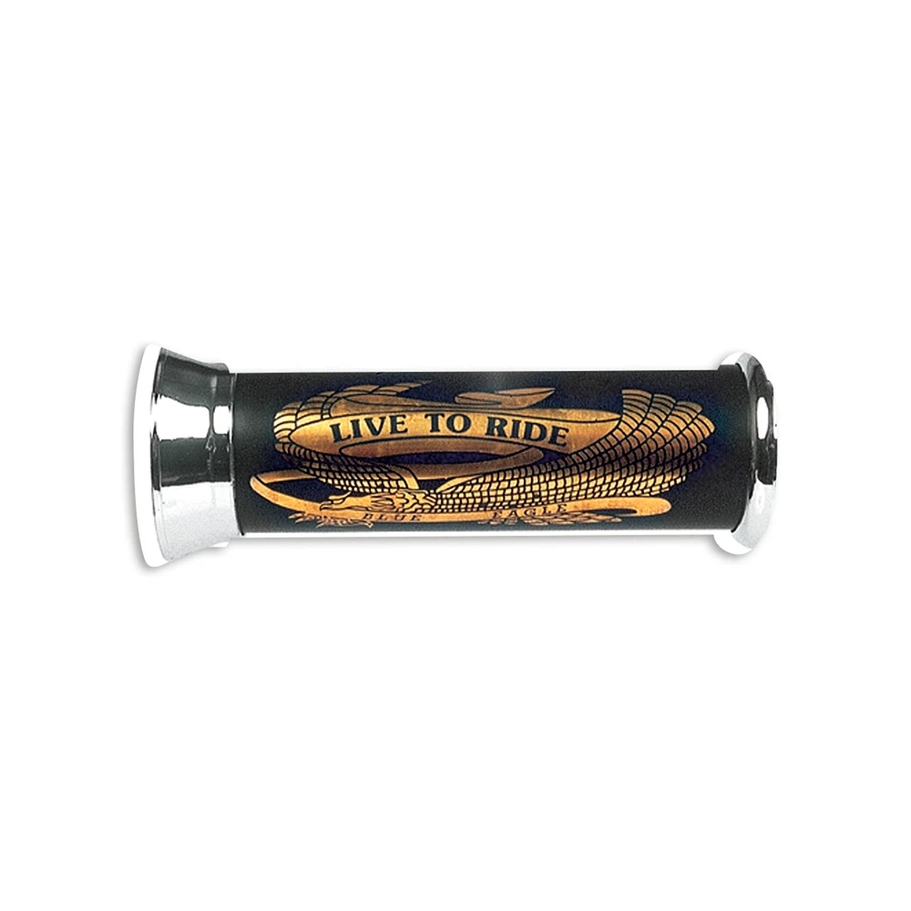 Paar Griffe Alu live to ride schwarz/gold