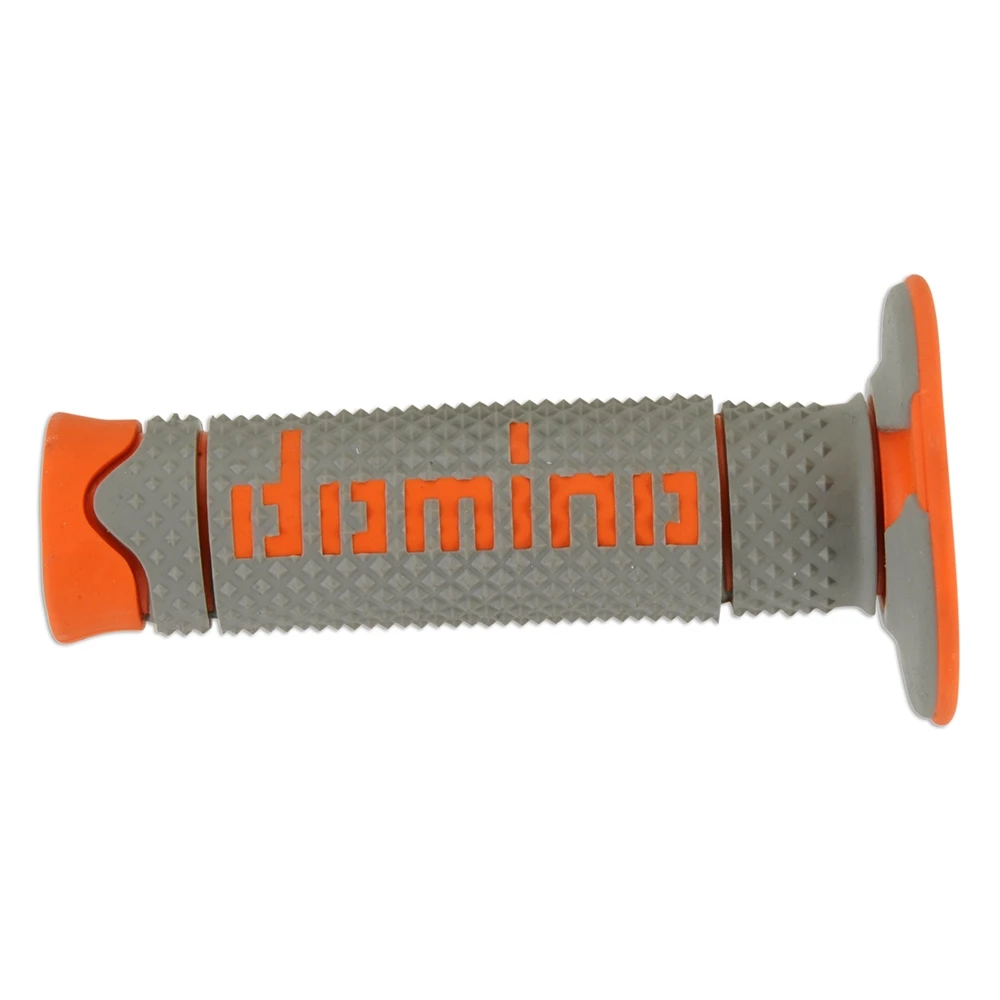 Paar Griffe Domino cross grau/orange