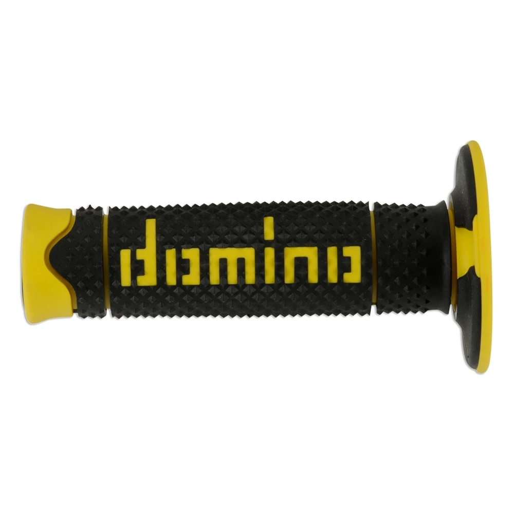 Paar Griffe Domino cross schwarz/gelb