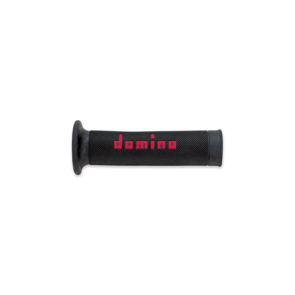 Paar Griffe Domino Road-Racing schwarz/rot