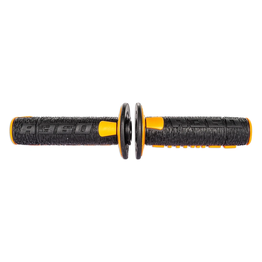 Paar Griffe Domino A360 schwarz-orange