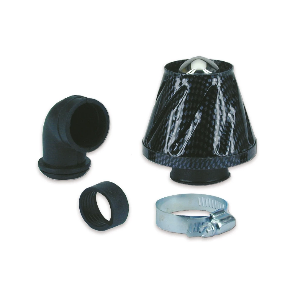 Luftfilter TNT KL1 air Helix 28-35 carbon 90°