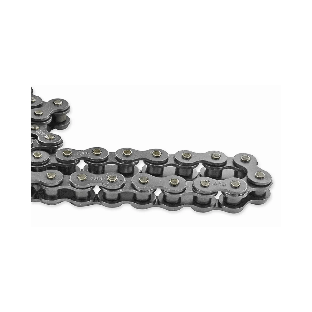 Antriebskette Mofa IGM 415 122L, Kette 415 verstärkt, stahlfarben
