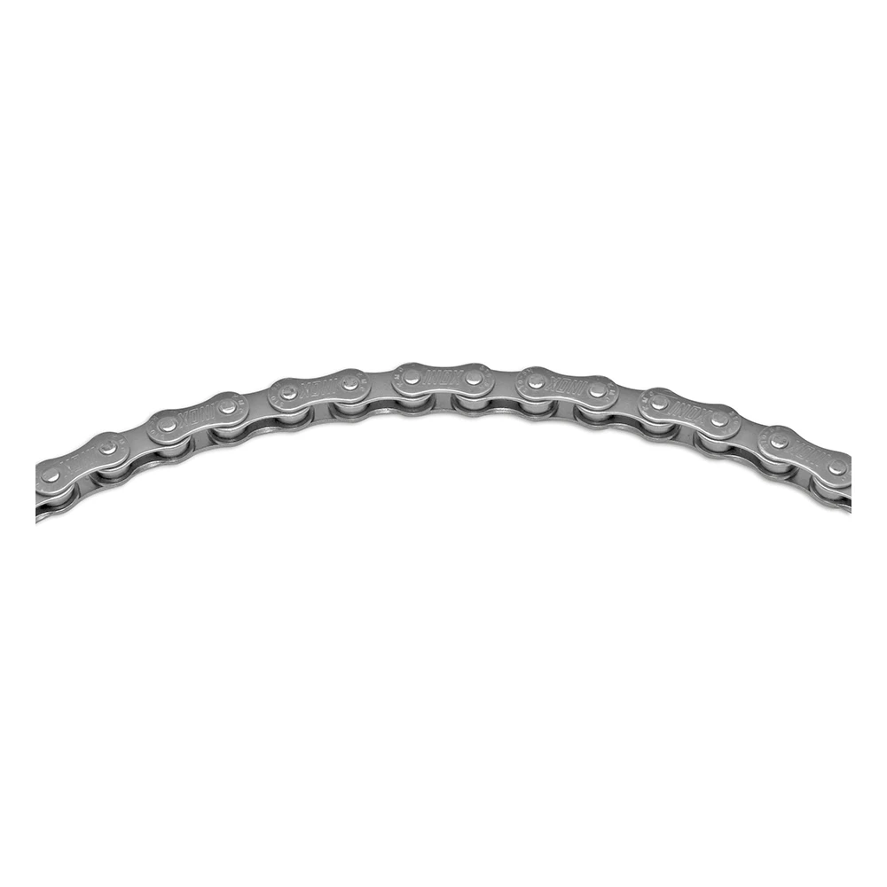 Tretkette Mofa/Solex/Velo KMC Kette 410 112L, Inox (rostfrei)