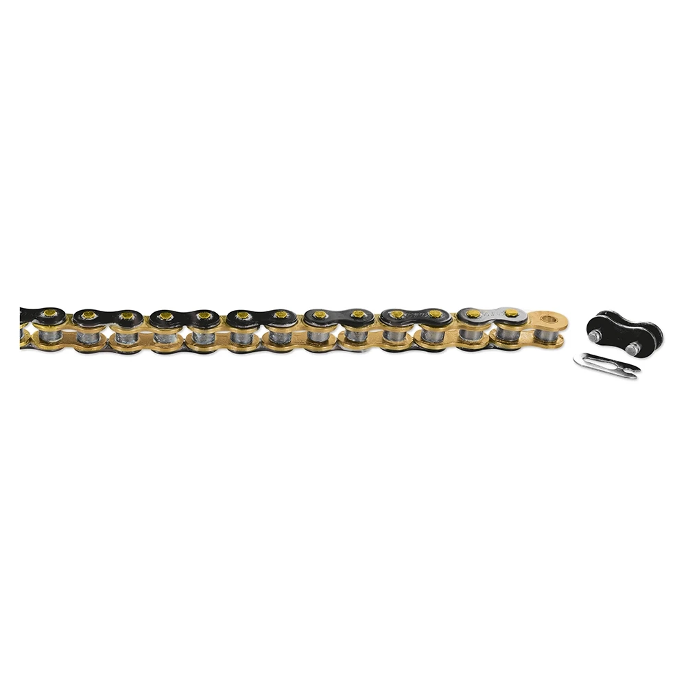 Antriebskette Mofa CYC 415H 128L, Kette 415 schwarz/gold