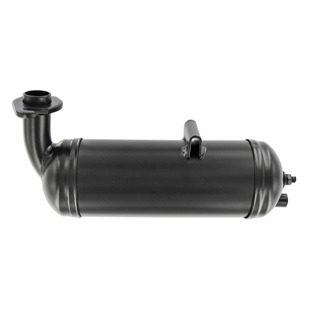 Auspuff Peugeot Vogue mit Flansch schwarz