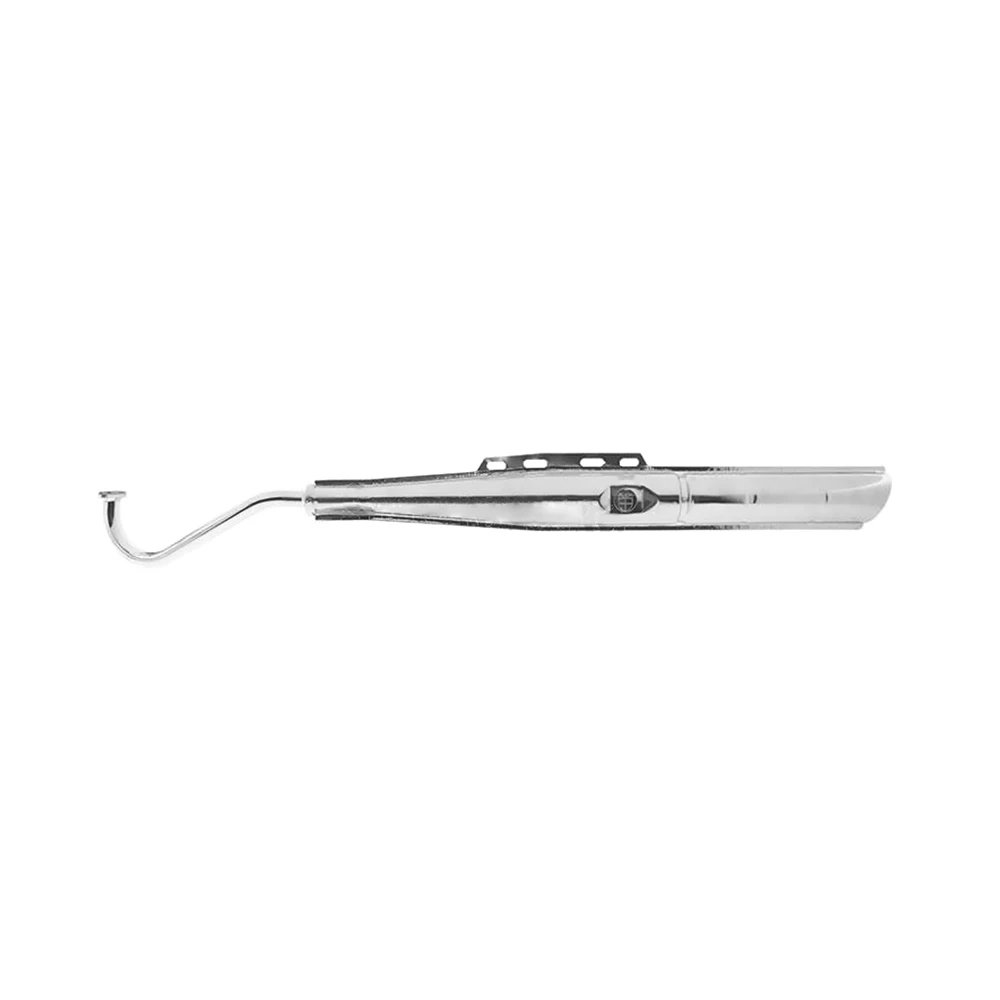 Auspuff Puch 18mm verschweisst Imitation mit CH-Typennummern + Logo
