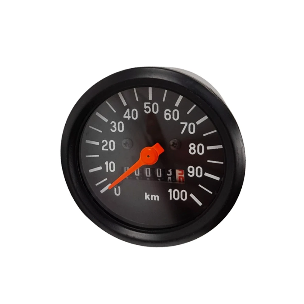 Tacho 100 km/h, Ø 60mm, Honda Camino / universal, VDO-Anschluss, schwarz